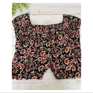 American Eagle Floral Casual Pants